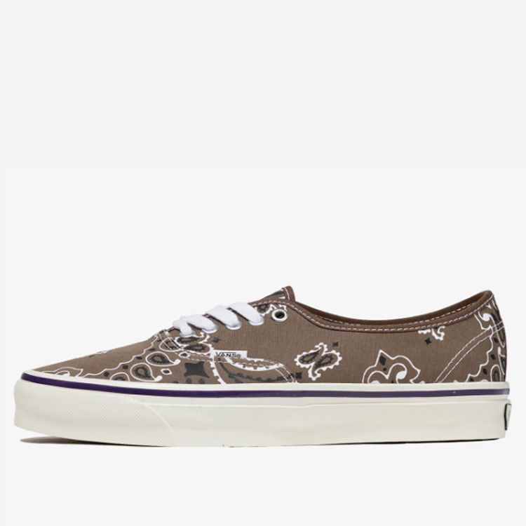 VANS（ヴァンズ） シューズ LX AUTHENTIC 44 BANDANA BROWN PURPLE