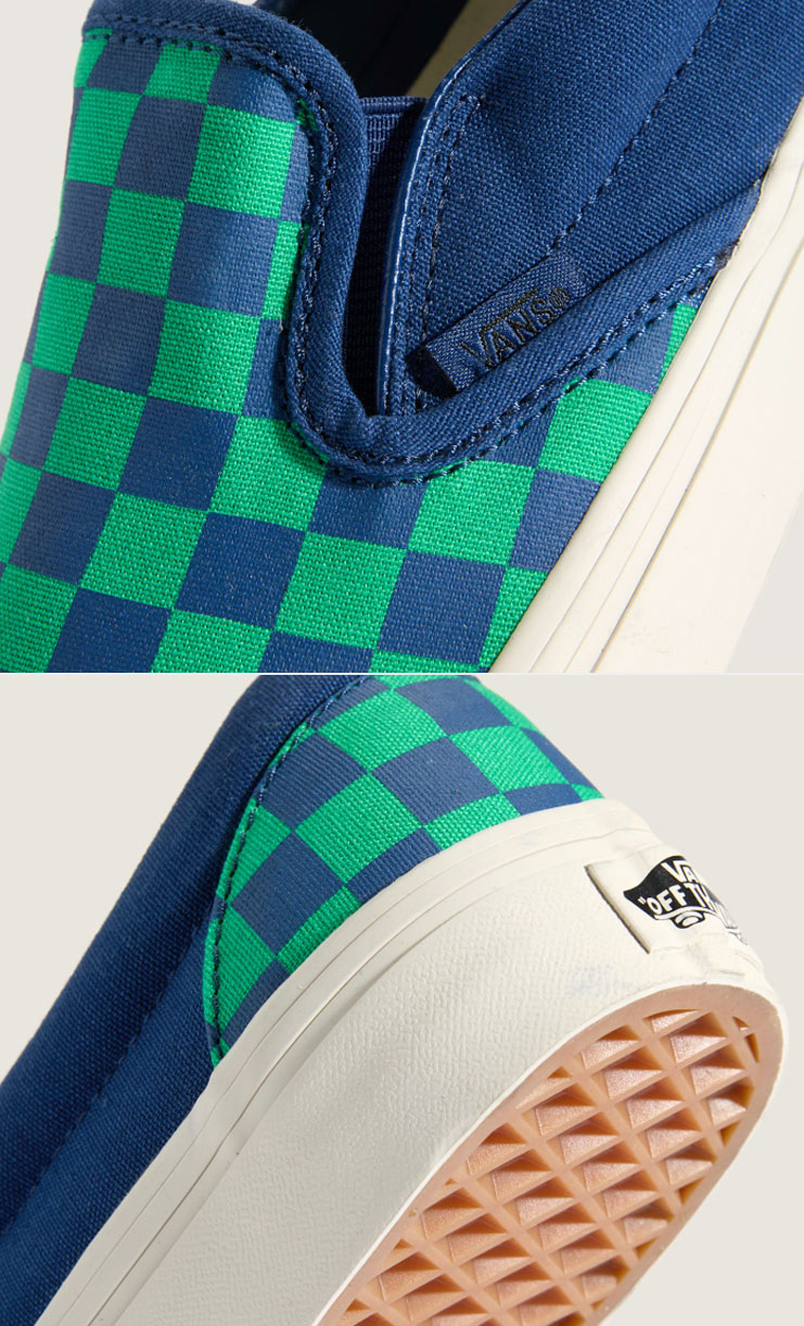 VANS（ヴァンズ） バンズ スニーカー CLASSIC SLIP-ON CHECKERBOARD