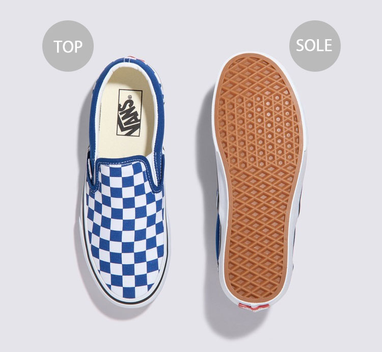 VANS（ヴァンズ） バンズ スニーカー CLASSIC SLIP-ON CHECKERBOARD