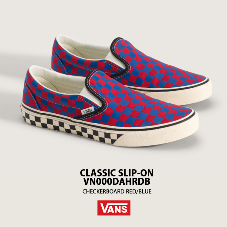 VANS（ヴァンズ） バンズ スニーカー CLASSIC SLIP-ON CHECKERBOARD