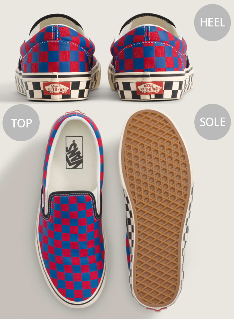 VANS（ヴァンズ） バンズ スニーカー CLASSIC SLIP-ON CHECKERBOARD