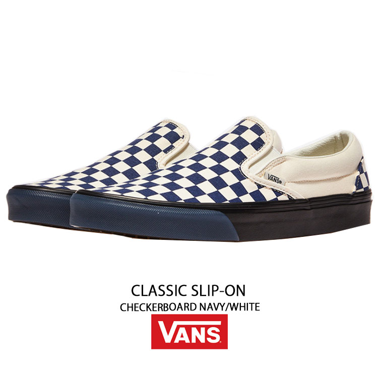 VANS（ヴァンズ） バンズ スニーカー CLASSIC SLIP-ON CHECKERBOARD