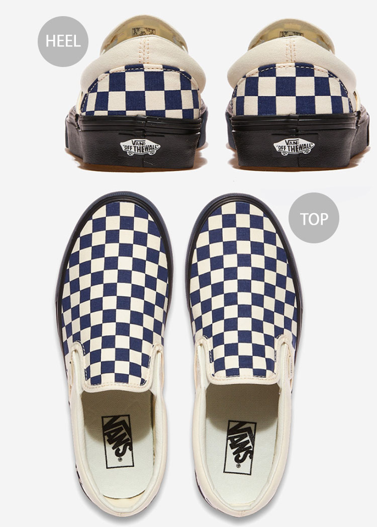 VANS（ヴァンズ） バンズ スニーカー CLASSIC SLIP-ON CHECKERBOARD