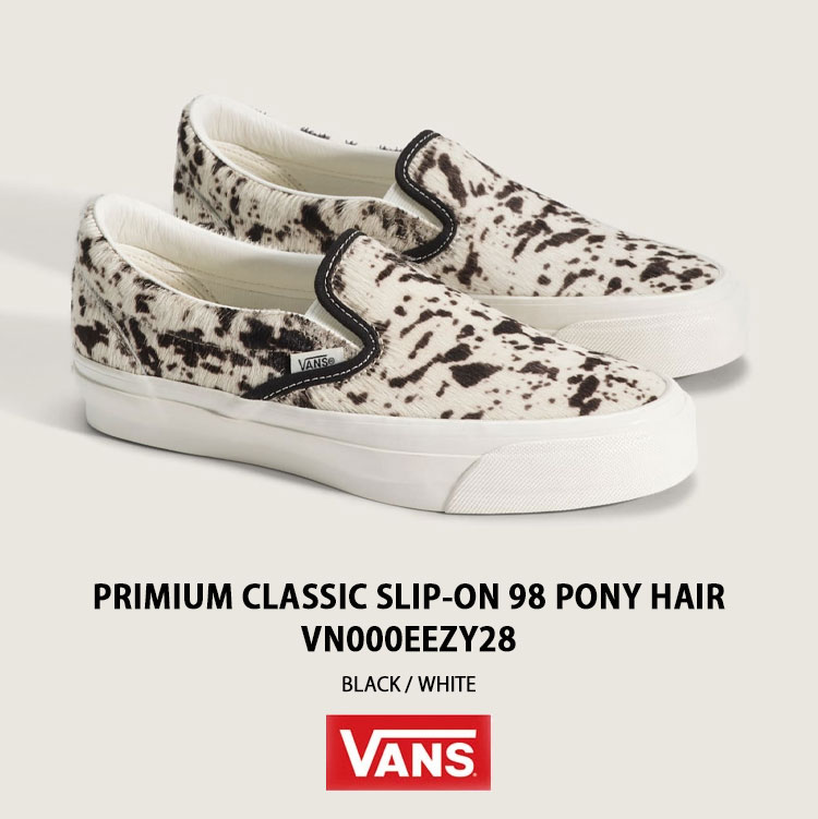 VANS（ヴァンズ） バンズ スニーカー PRIMIUM CLASSIC SLIP-ON 98 PONY