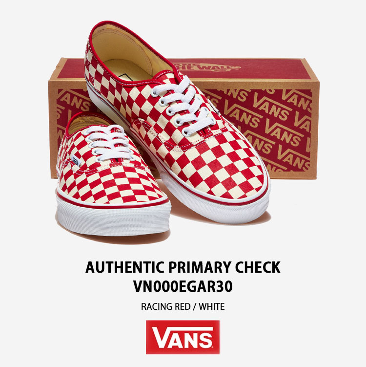 あか様確認用 VANS（ヴァンズ） バンズ スニーカー AUTHENTIC PRIMARY CHECK