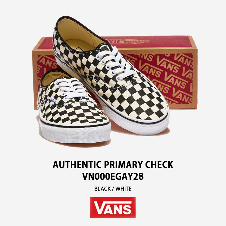 VANS(ヴァンズ) バンズ スニーカー AUTHENTIC PRIMARY CHECK VANS(ヴァンズ) バンズ スニーカー AUTHENTIC PRIMARY CHECK