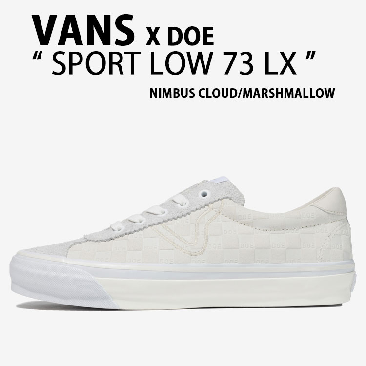 VANS バンズ スニーカー DOE SPORT LOW 73 LX VN000CR1CAB ディーオイー スポーツロー 73LX ニンバスクラウド マッシュマロ VANS（ヴァンズ） バンズ スニーカー DOE SPORT LOW 73 LX VN000CR1CAB