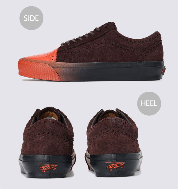【激レア】Vans LX Old Skool Brogue 28㎝　スウェード VANS（ヴァンズ） バンズ スニーカー OLD SKOOL BROGUE LX COFFEE BEAN