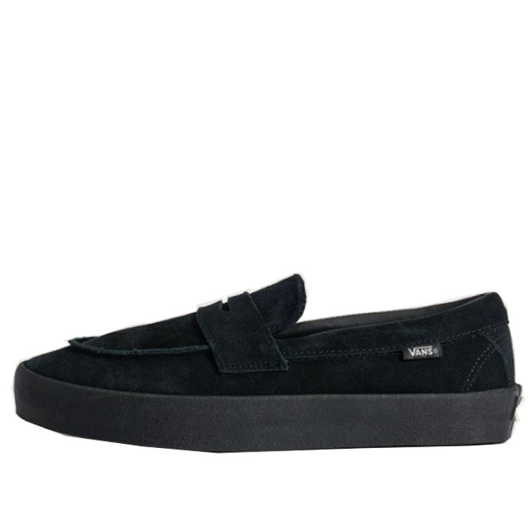 VANS ブラック ローファー スニーカー VANS ヴァンズ スケート ローファー ブラック メンズ レディース