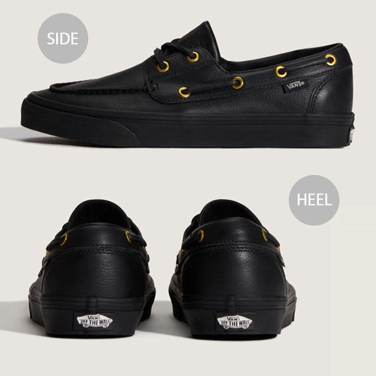 VANS（ヴァンズ） バンズ スニーカー 2-EYELET BOAT SHOE LEATHER