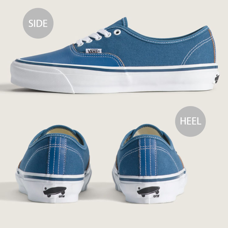 もも　新品未使用　タグ付き　VANS　オーセンティック ネイビー　レア vn-vn000z3tsn0-03.jpg