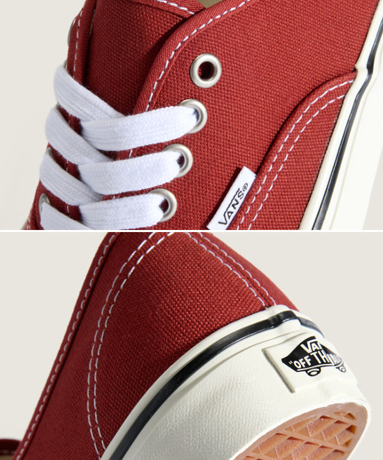 VANS（ヴァンズ） バンズ スニーカー AUTHENTIC DUCK CANVAS POPPY