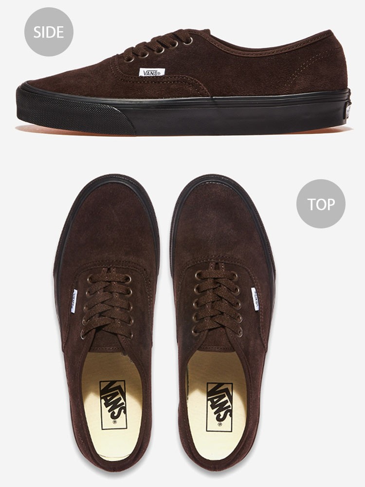 VANS（ヴァンズ） バンズ スニーカー AUTHENTIC SUEDE DEMITASSE BLACK