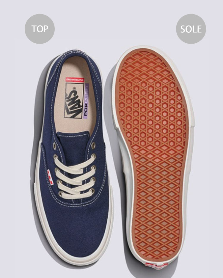 VANS（ヴァンズ） バンズ スニーカー SKATE AUTHENTIC NAVY TURTLEDOVE