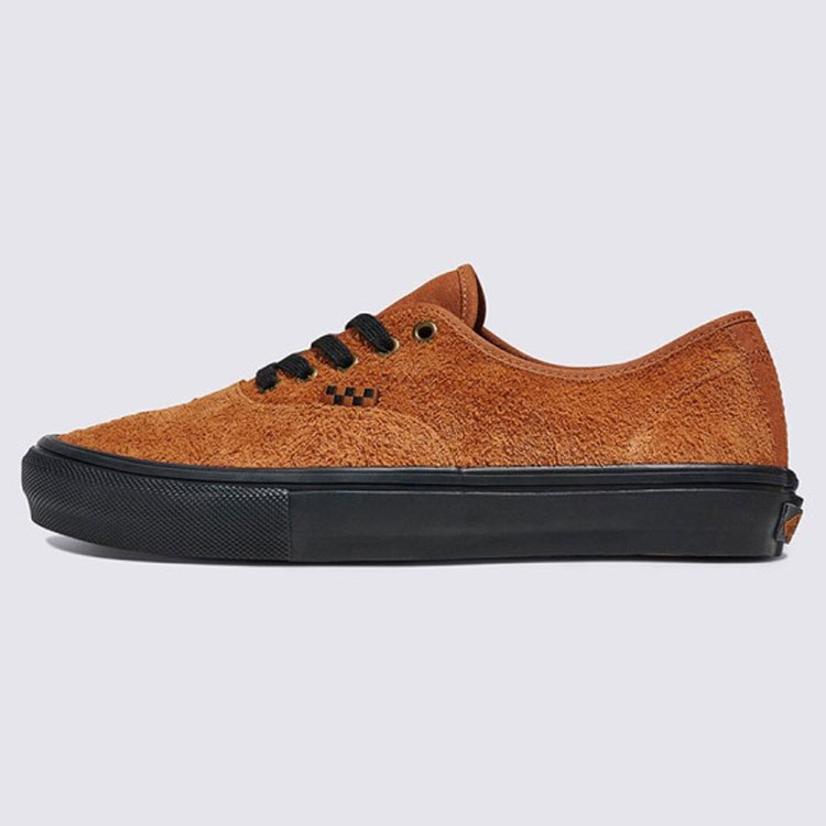 VANS バンズ スニーカー SKATE AUTHENTIC HAIRY SUEDE BLACK RUST VN0A2Z2Z8D3 シューズ スケート  オーセンティック ヘアリー スウェード ブラック ラスト