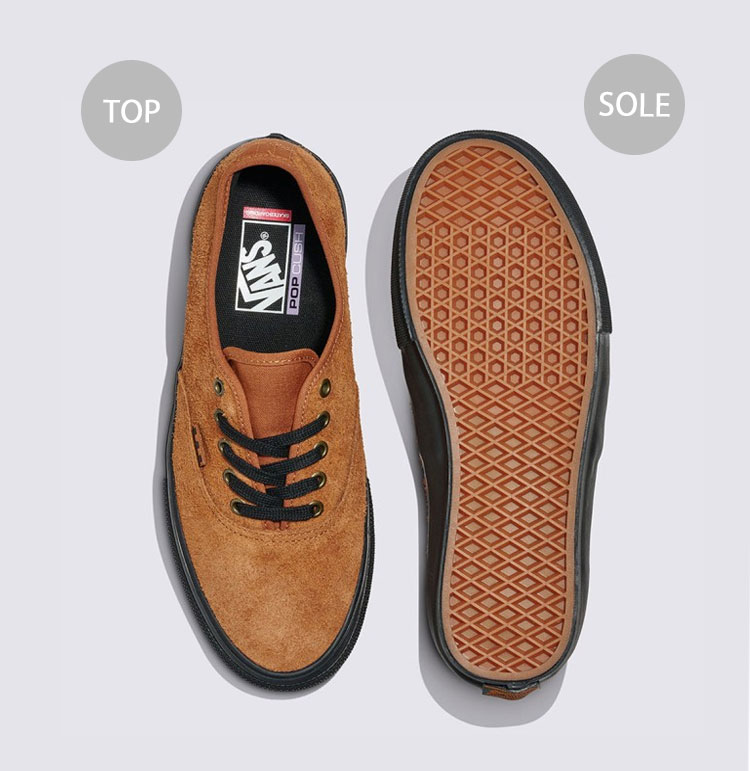 VANS バンズ スニーカー SKATE AUTHENTIC HAIRY SUEDE BLACK