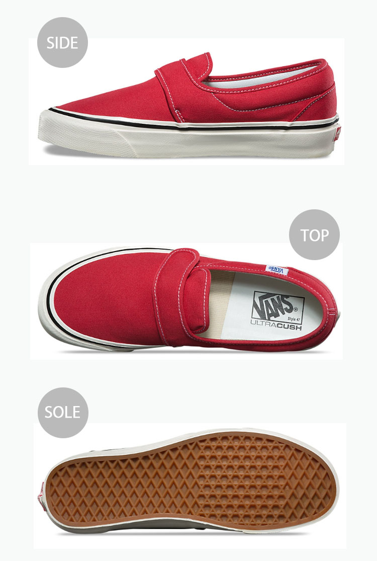 VANS（ヴァンズ） バンズ スリッポン ANAHEIM FACTORY SLIP-ON 47 V DX