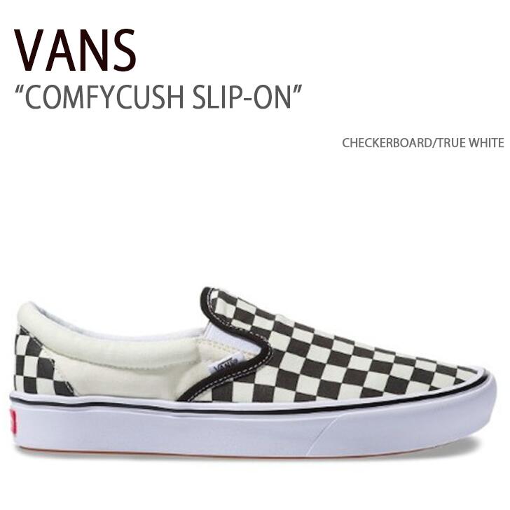 Vans comfycush cheap checkerboard