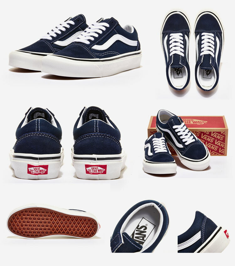 VANS ヴァンズ スニーカー バンズ OLD SKOOL 36 DX ANAHEIM FACTORY DRESS BLUES オールドスクール  アナハイムファクトリー ドレスブルー VN0A54F39GK