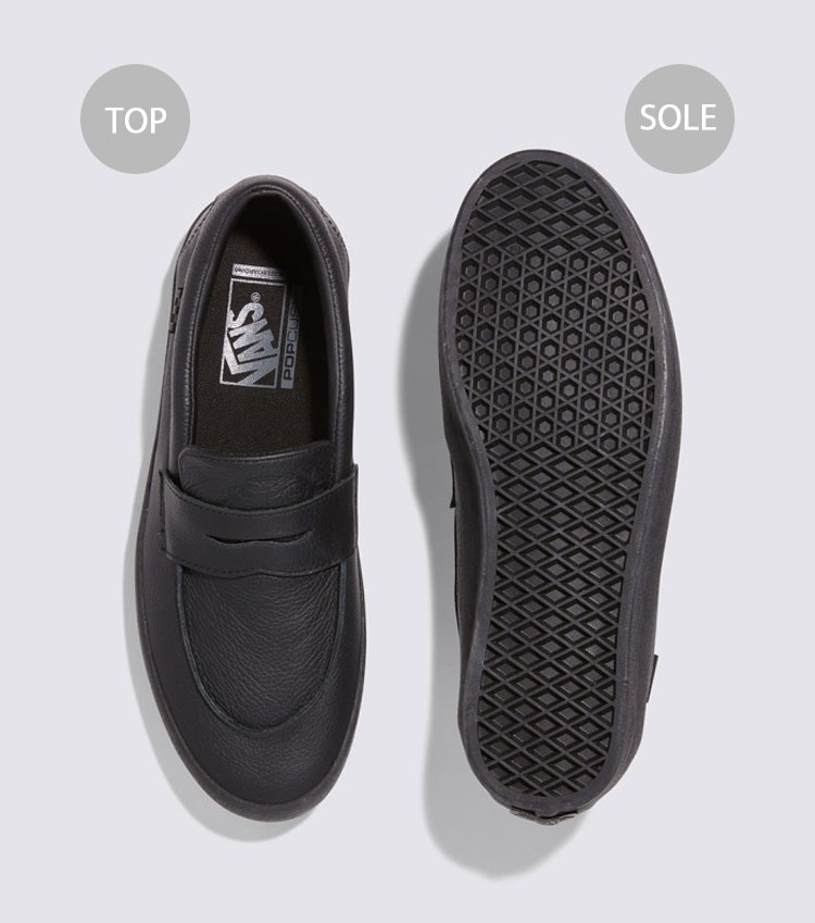 VANS バンズ ローファー SKATE LOAFER スケートローファー BLACK
