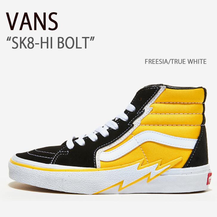 VANS バンズ スニーカー SK8-HI BOLT FREESIA TRUE WHITE