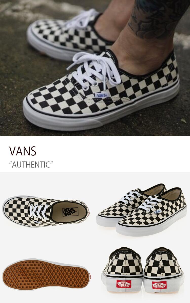 AUTHENTIC（VANS） VANS バンズ スニーカー AUTHENTIC BLACK WHITE