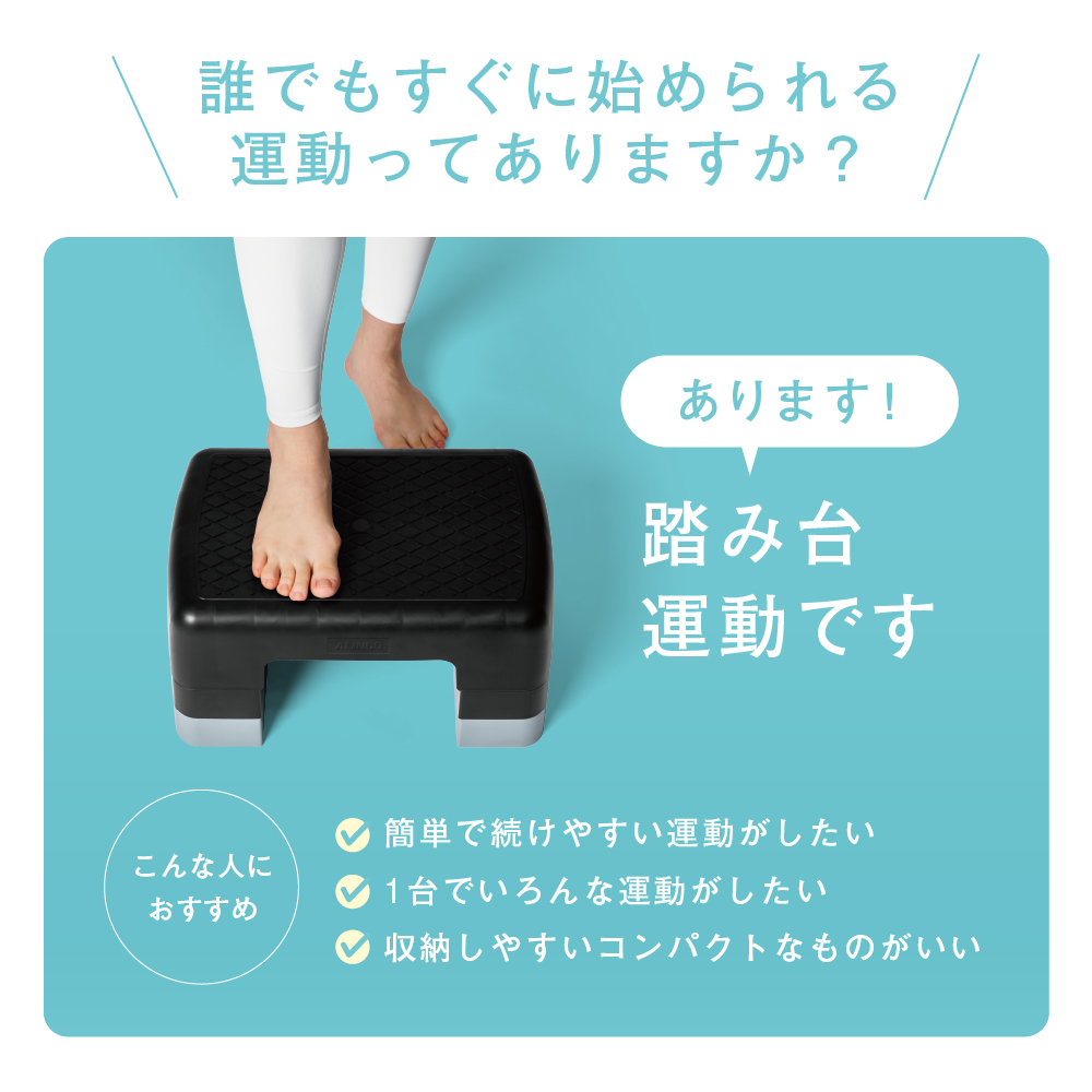 ALINCO（アルインコ） ミニステップ台 EXG250 脚 踏み台 昇降運動 有
