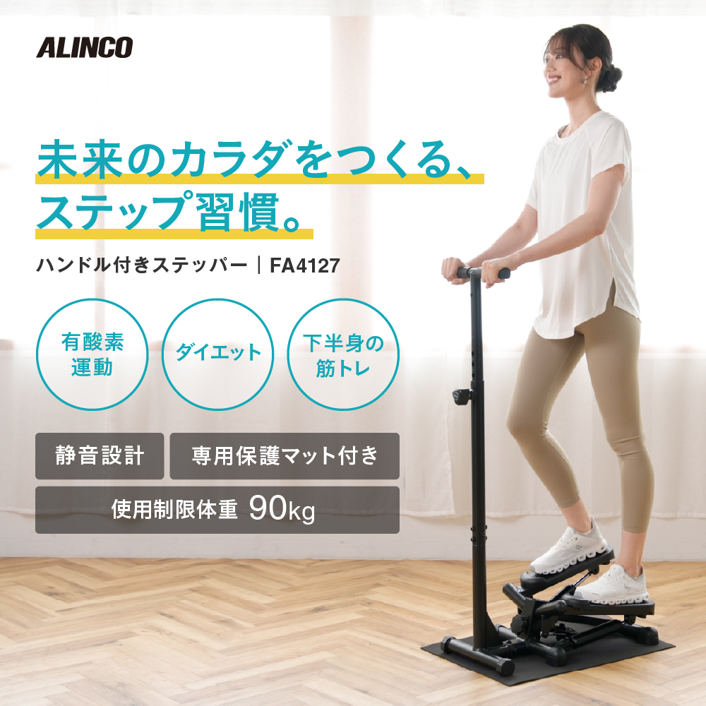 ALINCO（アルインコ） ハンドル付きステッパー4127 FA4127