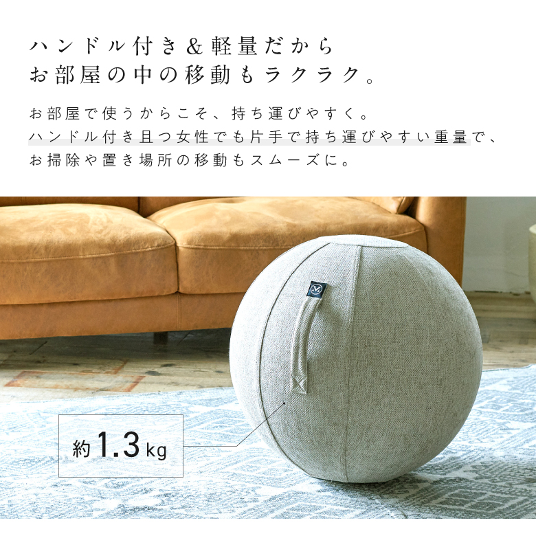 バランスボール シェリア 55cm/MVS355