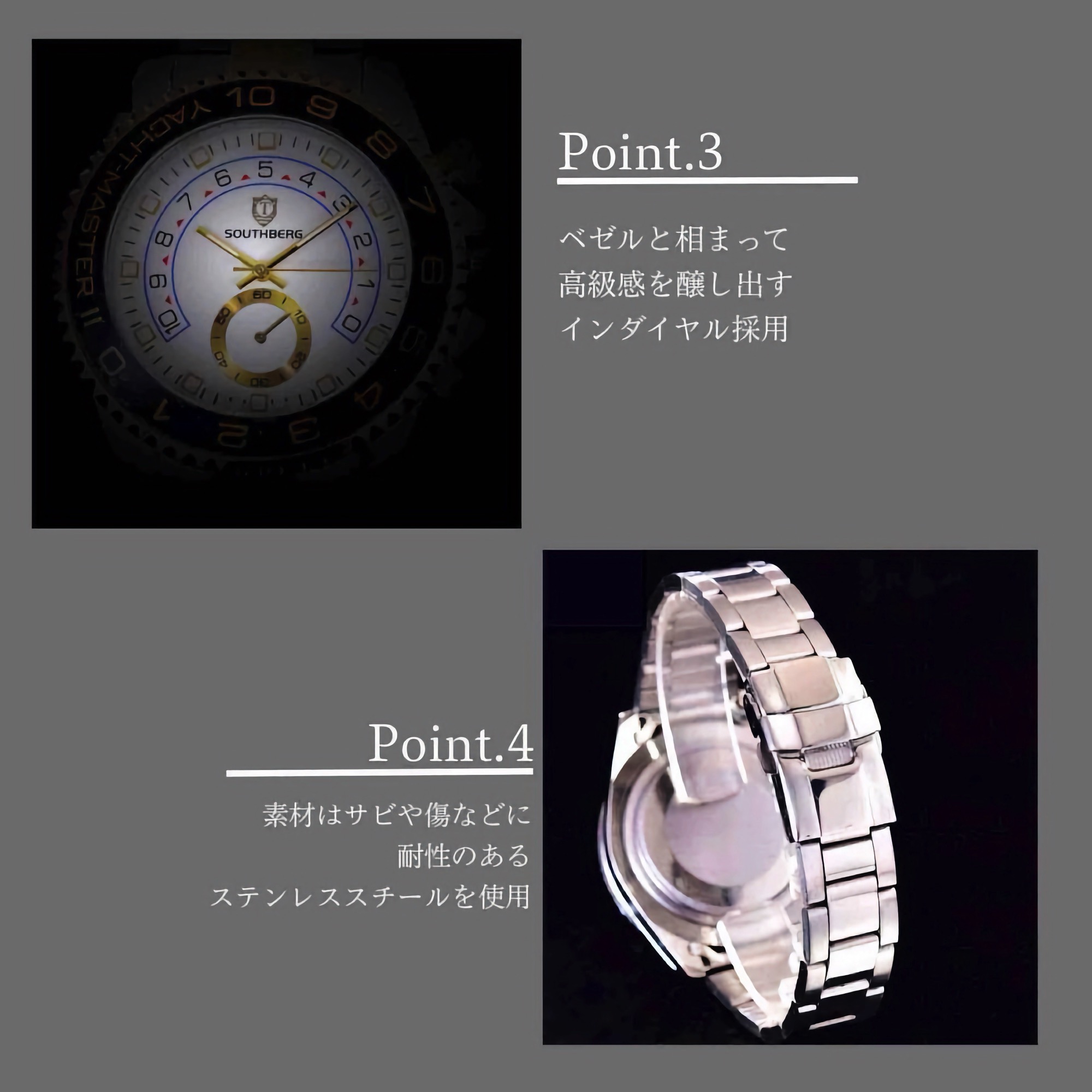 SOUTHBERG メンズ 高級 腕時計 プレゼント ギフト ブランド 人気