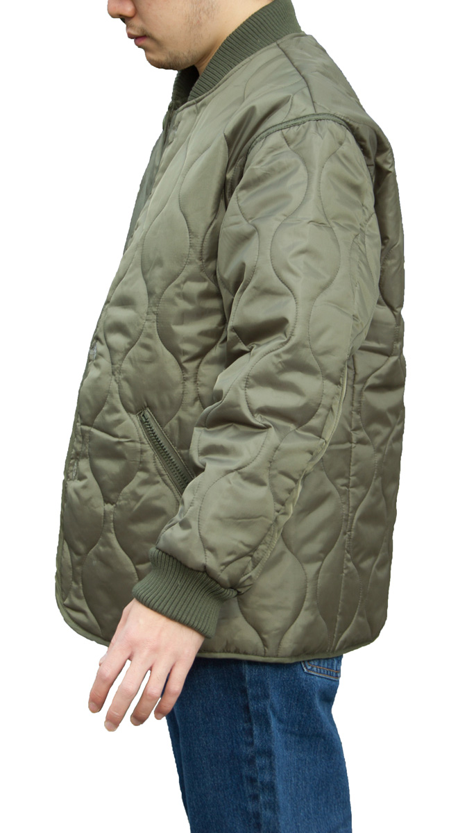 ロスコ ROTHCO ウービージャケット キルティングジャケット WOOBIE Quilted Jacket キルト ミリタリー ナイロンジャケット  USA オリーブ