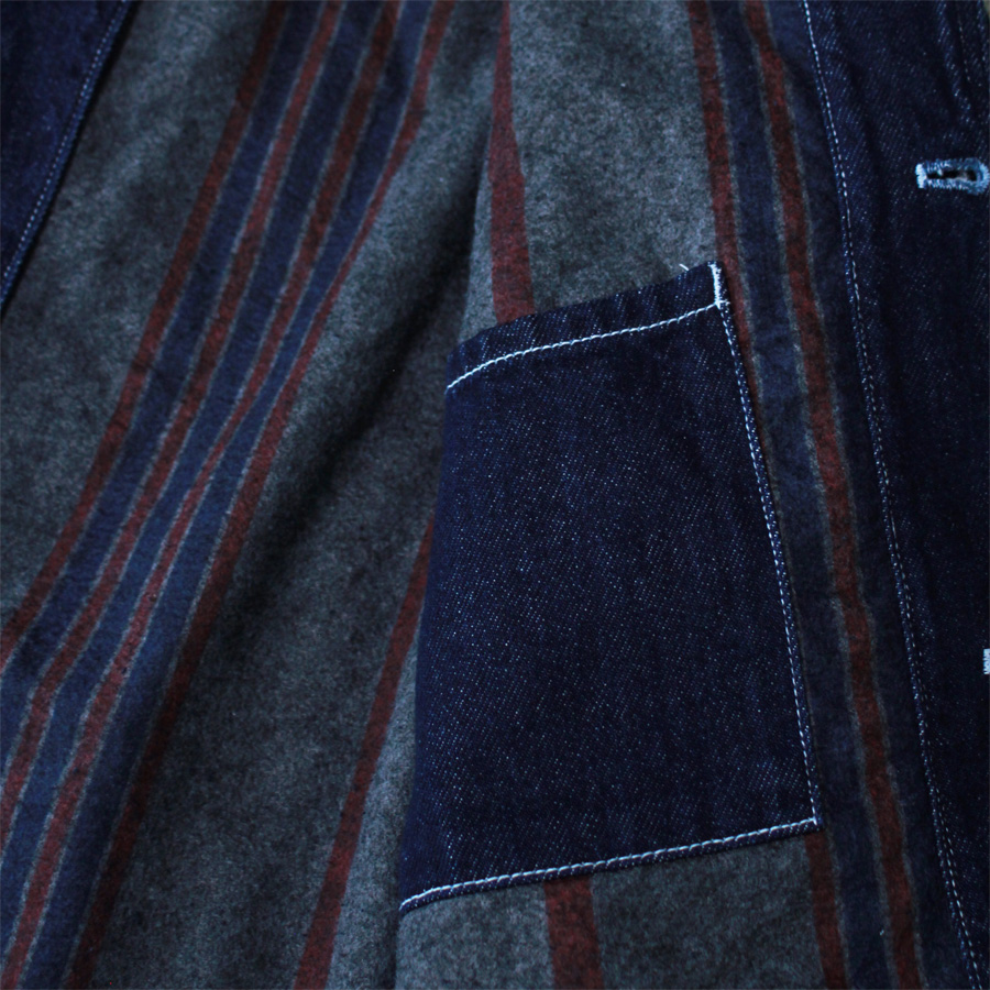 Dickies（ディッキーズ） デニム チョアコート ブランケット裏地