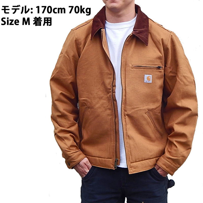 CARHARTT カーハート デトロイトジャケット 0J3828 100%綿 ダック地 ポリ ライニング付 (旧103828) ワークジャケット 秋冬  暖 US企画 : car-103828 : A-GRADE - 通販 - Yahoo!ショッピング