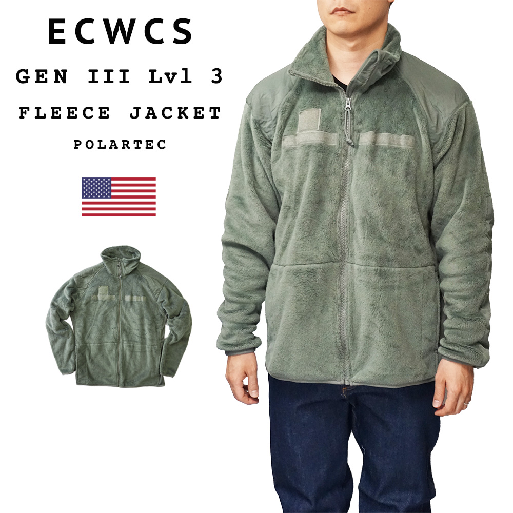 USED 実物 米軍 GI ECWCS Gen3 Level3 Cold Weather フリース Jacket POLARTEC ポーラテック 米軍 ミリタリー ジャケット Gen 3 level 3