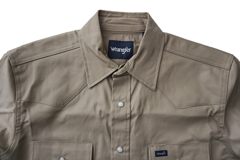 WRANGLER ラングラー ツイル ウエスタンシャツ ワークシャツ