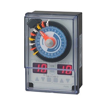 電気式 週間カレンダータイマー SSC-722P（2回路用）パネル埋込型