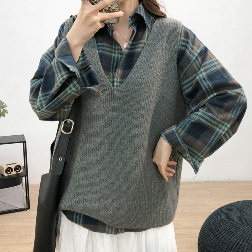 リブニット レディース vネック | ブランド登録なし | 03