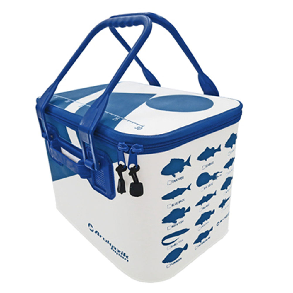 【新品/未使用】7 / 8 バッカン タックルバッグ 32L 白 バッカンタックルバッグ フィッシングタックルボックス 釣り BOX