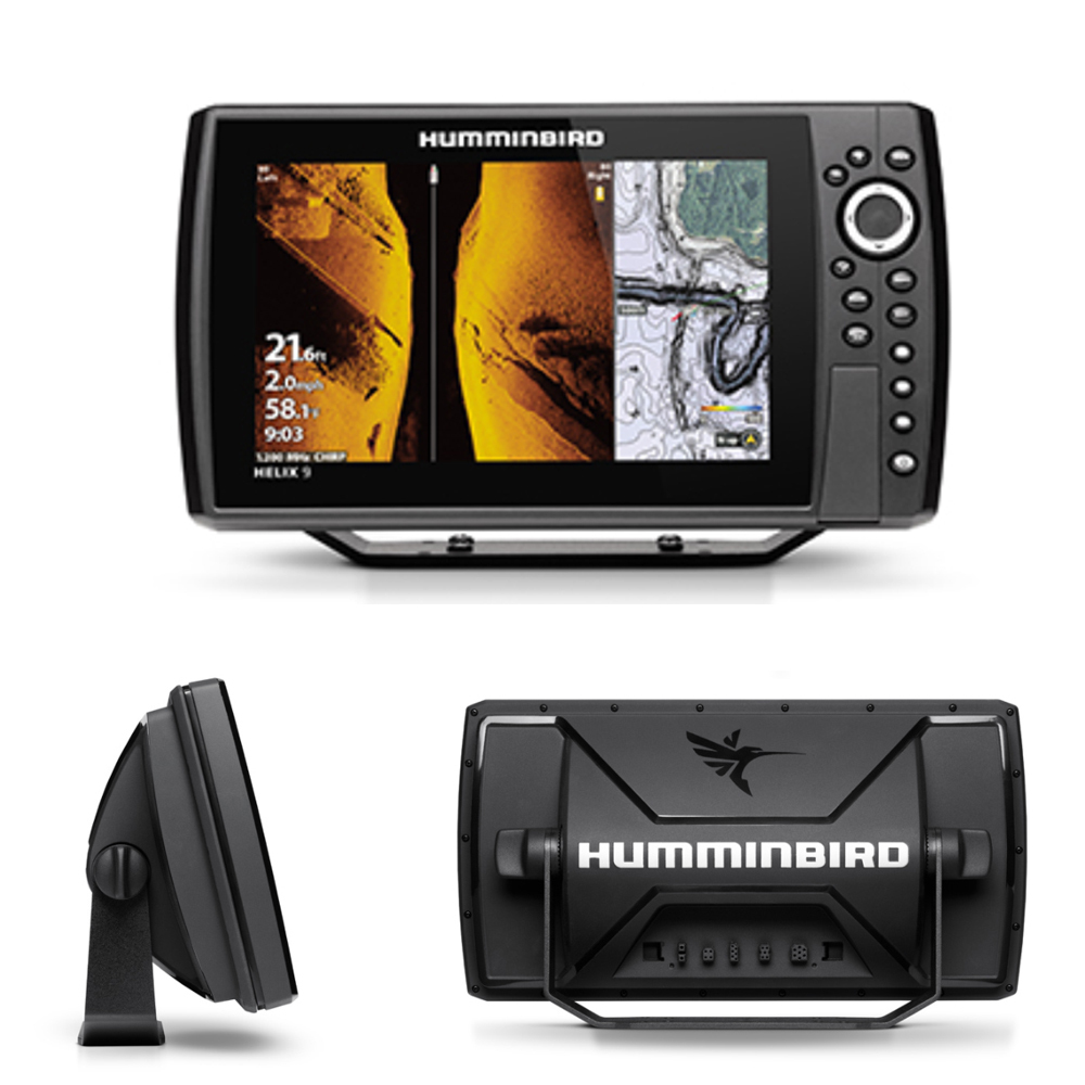 HUMMINBIRD/ハミンバード) HELIX9 CHIRP MEGA SI＋ GPS G4N マップあり 