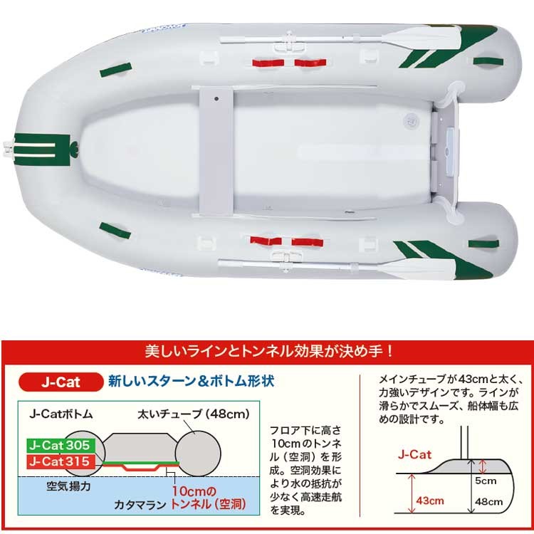 JOYCRAFT/ジョイクラフト) J-キャット JCT-315 予備検査なし 4人乗り J-Cat パワーボート インフレータブル ボート :  joycraft-jct-315 : 熊人Yahoo!店 - 通販 - Yahoo!ショッピング