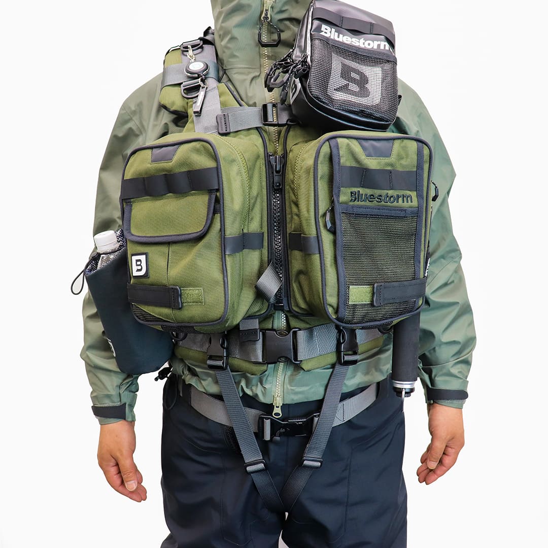 BLUESTORM BSJ-9120 ライフジャケット　ブルーストーム ブルーストーム(BLUESTORM) 膨脹式ライフジャケット(水感知機能