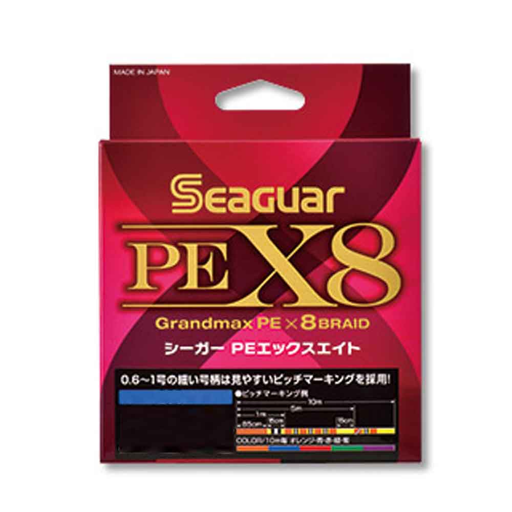 シーガー(Seaguar) PEライン シーガー PE X8 　10点 Seaguar/シーガー) シーガー PE X8 200m 1.5号 (228405) PEライン : 熊