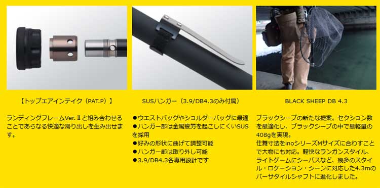 SIYOUEI/昌栄) 131-3 BLACK SHEEP DB 4.3m (131034 SIYOUEI/昌栄) 131-3 BLACK SHEEP DB 4.3m (131034