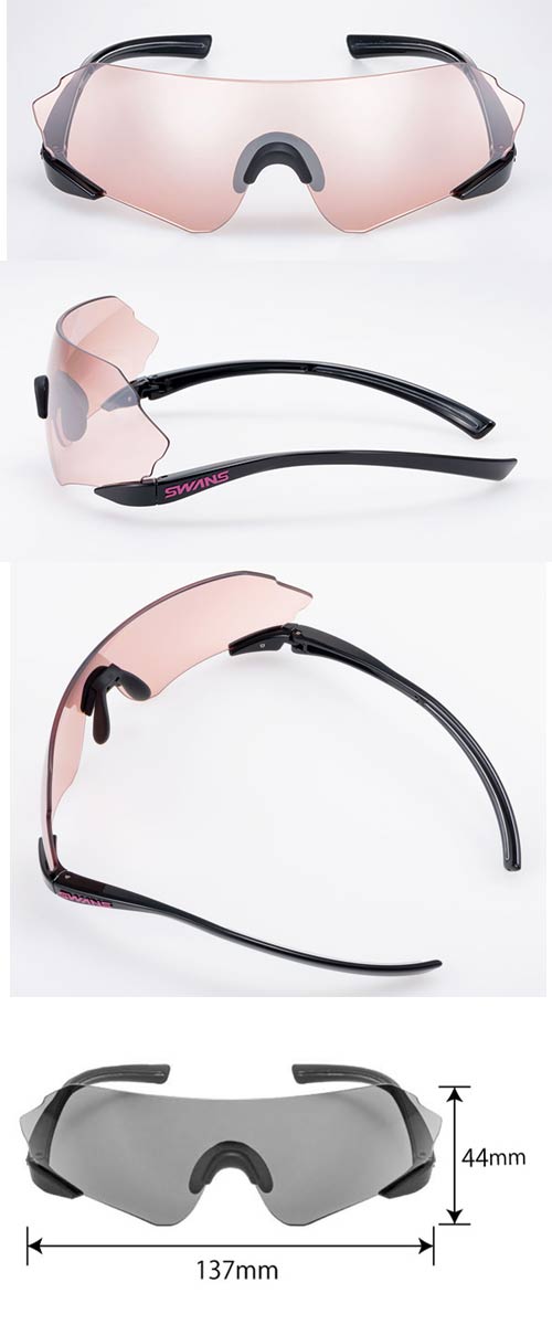 SWANS（スワンズ） ENN20-0709 BK/P (147104) E-NOX NEURON20' ミラー