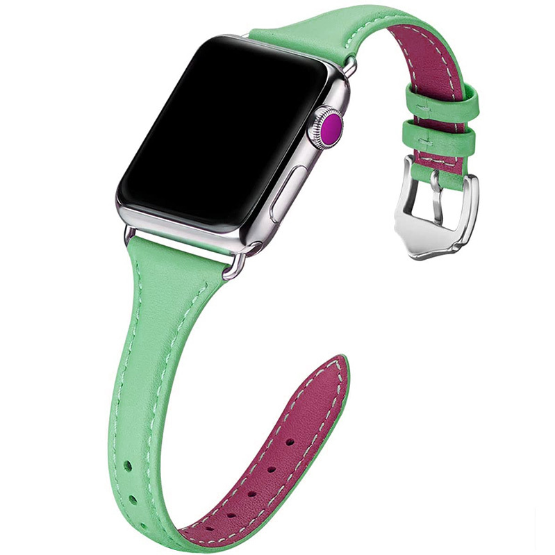 Apple watch バンド ベルト レザー 女性 交換 細め アップルウォッチ series6 SE series5 4 3 2 1 オフィス｜a-kindo｜08