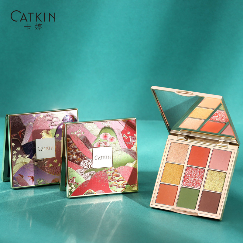 CATKIN アイシャドウ 正規品 長相思シリーズ 9色 アイシャドウ