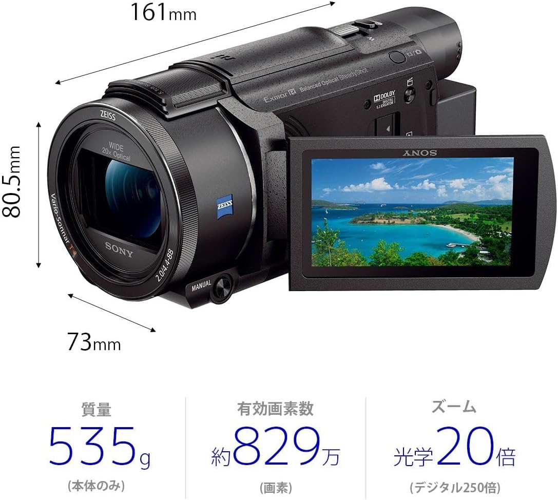 SONY ビデオカメラ本体｜ビデオカメラ｜カメラ｜テレビ