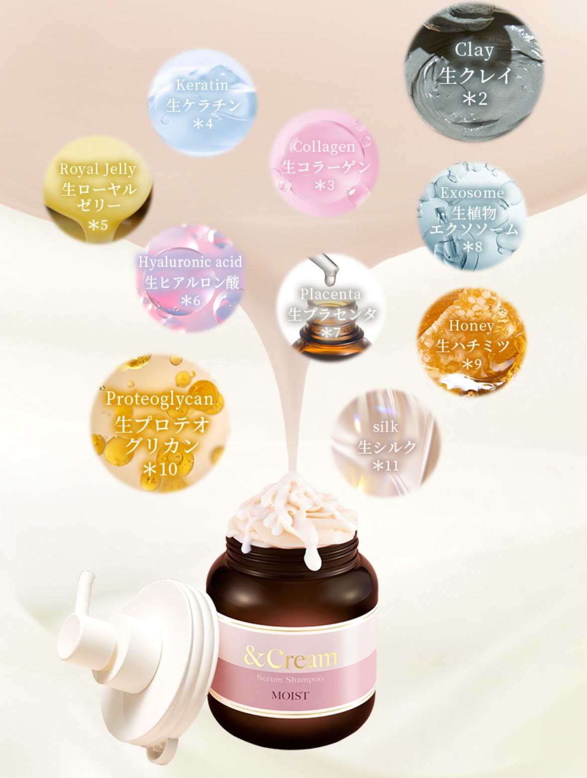 ＆Cream セラムシャンプー スムース つめかえ用1袋(400g)×2袋セット