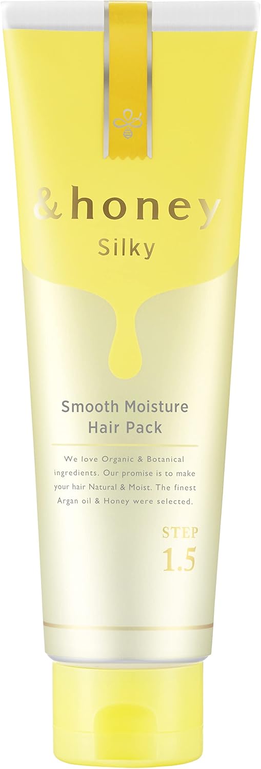 &honey (アンドハニー) シルキー スムースモイスチャー ヘアパック 1.5