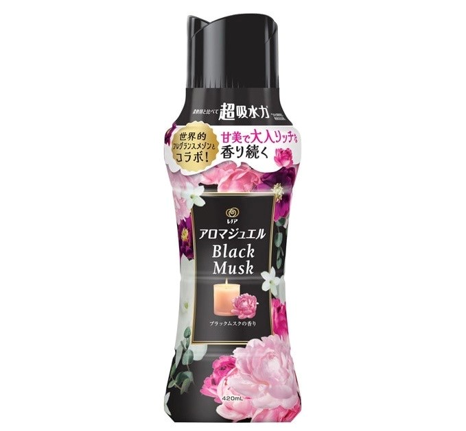 レノア 季節限定 アロマジュエル ブラックムスクの香り 本体1本（420mL